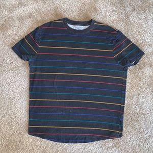 multi-color striped jersey